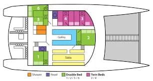 Deck plan