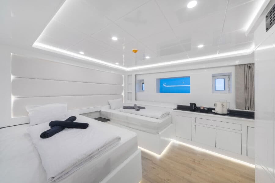 Suite Cabin A+ - Twin Convertible, shareable Lower Deck - image