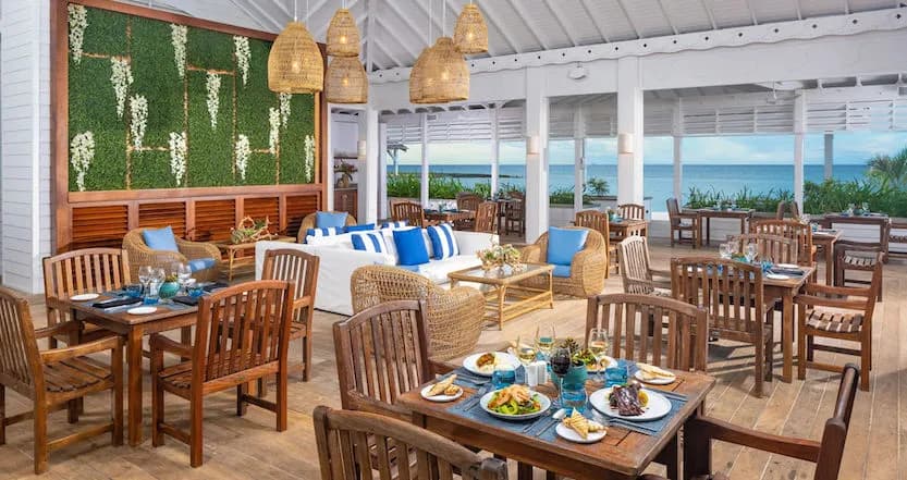 Ample chairs and tables for guests Ample chairs and tables for guests