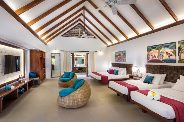 A modern family suite at Atmosphere Resort. A modern family suite at Atmosphere Resort.