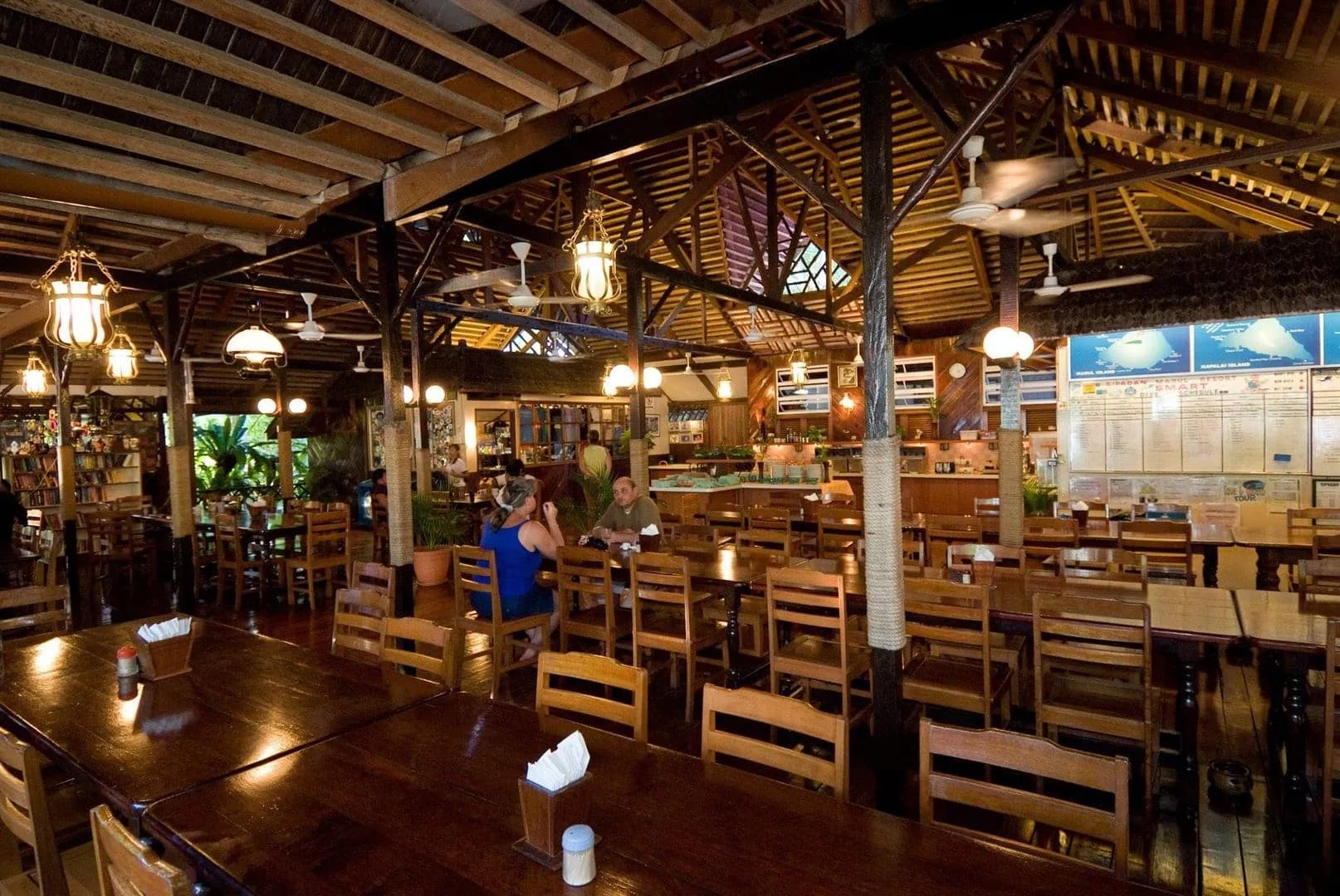 Sipadan Mabul Dining Area Sipadan Mabul Dining Area