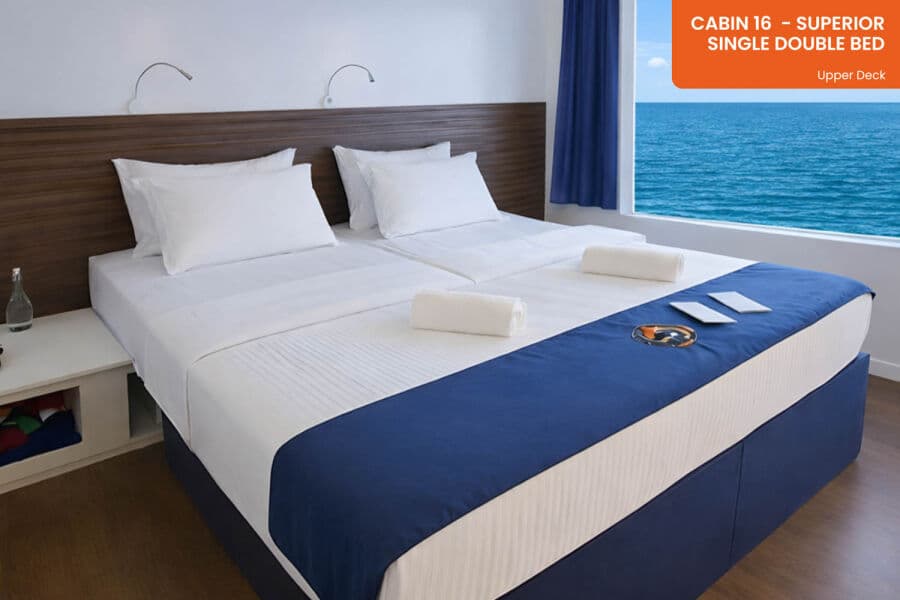 Superior Single (Convertible Bed) Upper Deck - image Superior Single (Convertible Bed) Upper Deck - image
